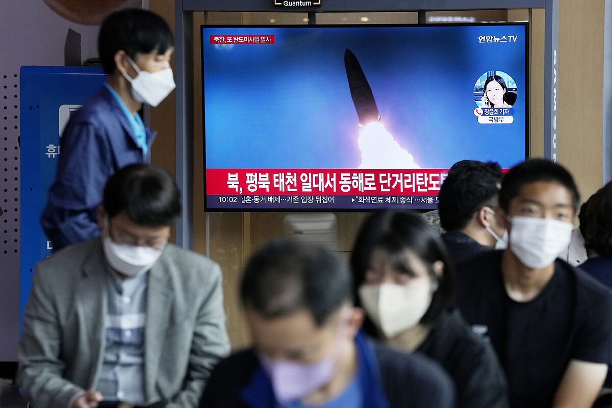 Corea del Norte dispara un misil balstico no identificado al mar de Japn