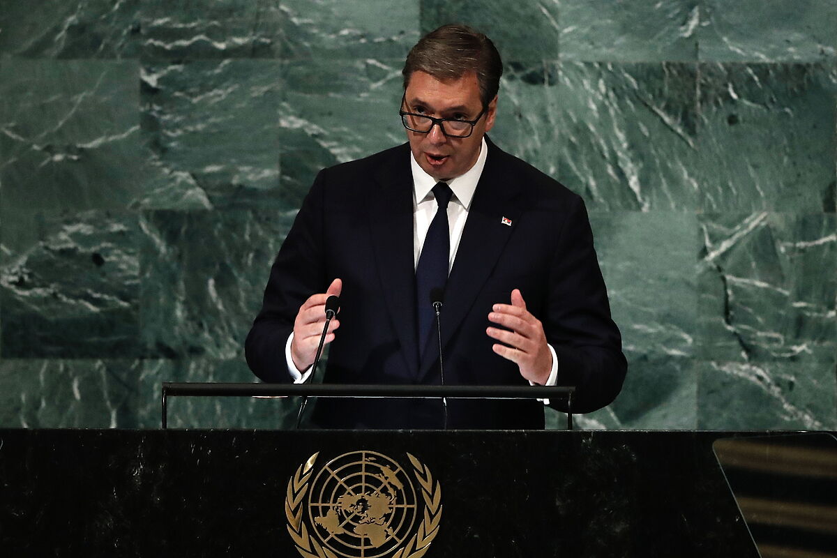 Vucic ante la ONU: "Serbia no ha puesto un pie en el territorio de nadie, pero eso no impidi que la OTAN lo atacara"