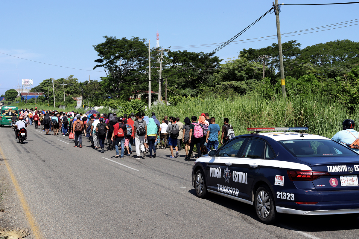Caravana de venezolanos parte desde México pese a restricciones