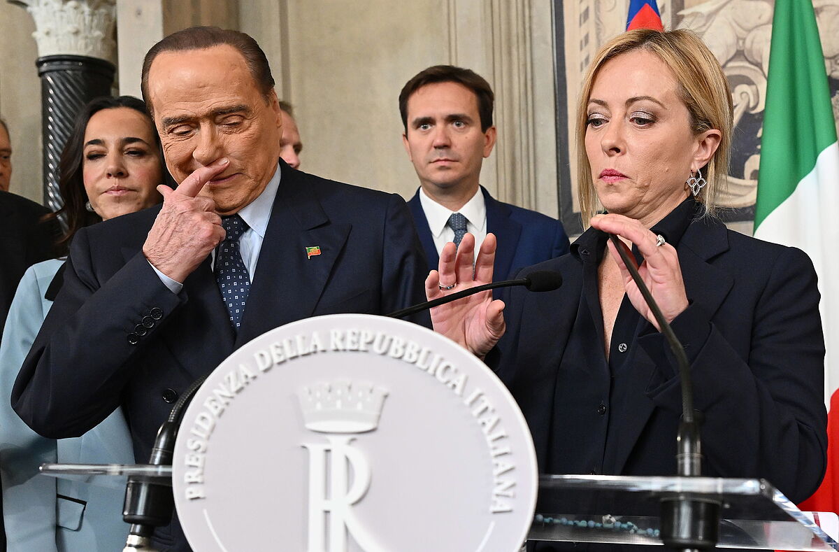 Meloni acepta el encargo del presidente Mattarella de formar Gobierno en Italia