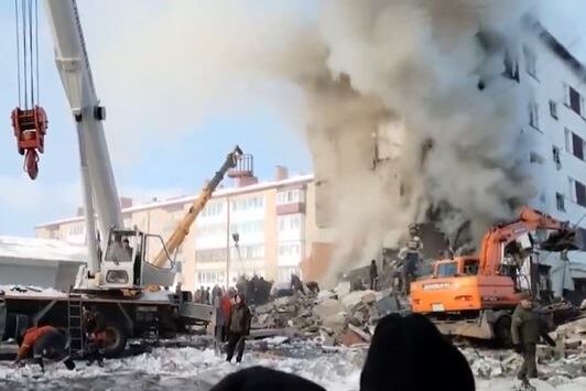 Al menos nueve muertos al derrumbarse un edificio en la isla rusa de Sajaln