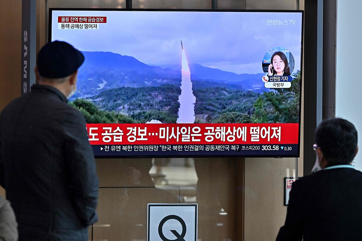 Corea del Norte continua su escalada blica con el lanzamiento de tres nuevos misiles balsticos