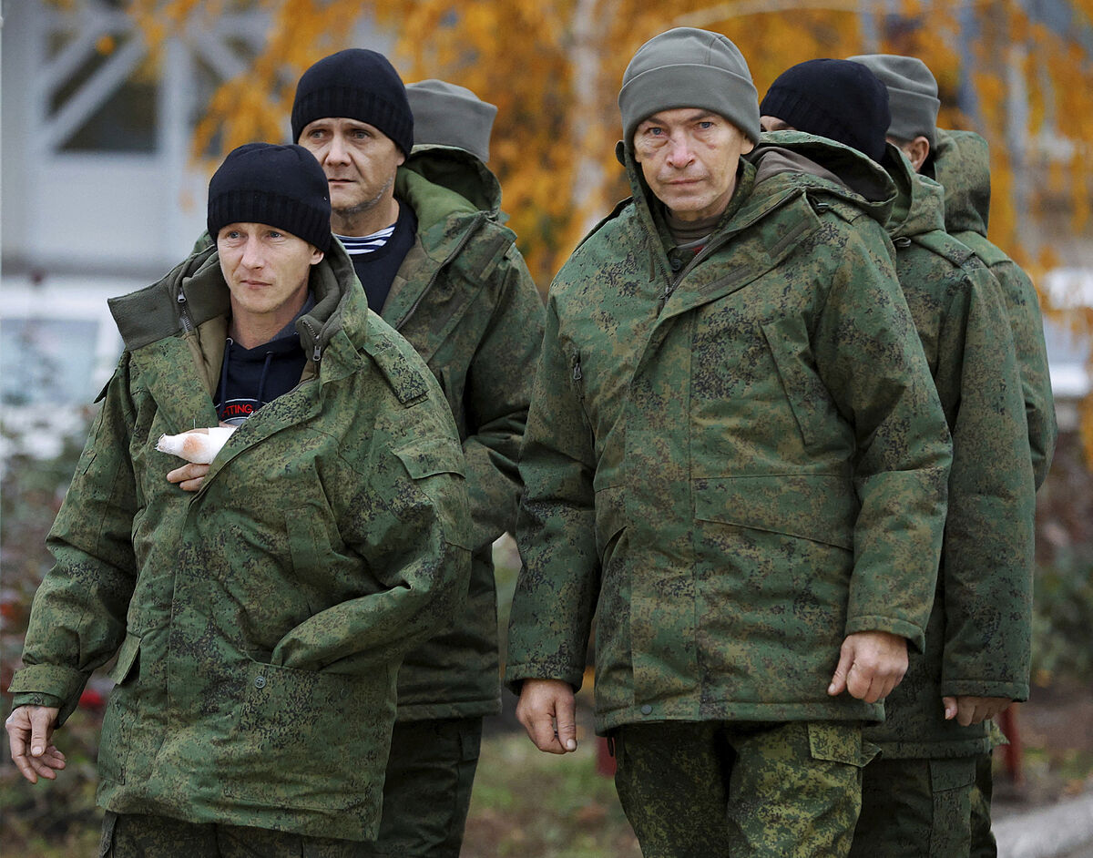 El fro dispara la desercin de reclutas rusos en Ucrania