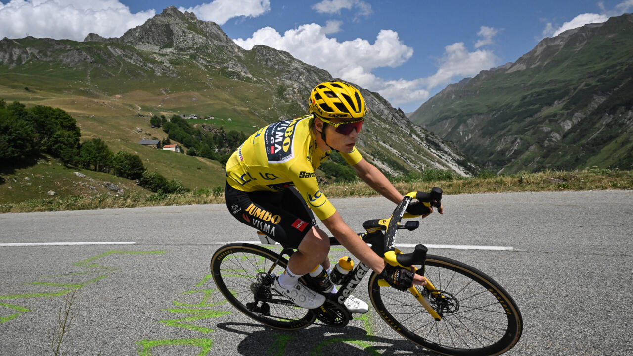 Gall gana la etapa "Reina" del Tour de Francia en los Alpes;  Vingeard aplasta a Pogacar por el maillot amarillo