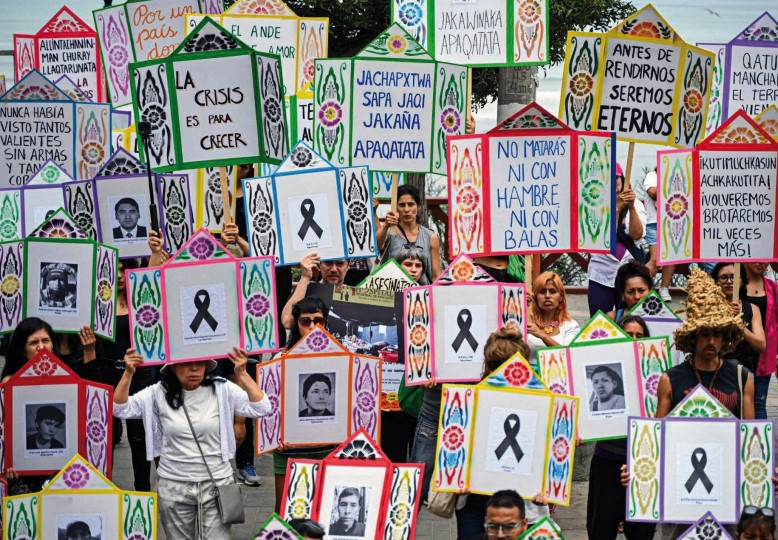 La ONG denuncia que en Perú se han revertido los logros en materia de derechos humanos