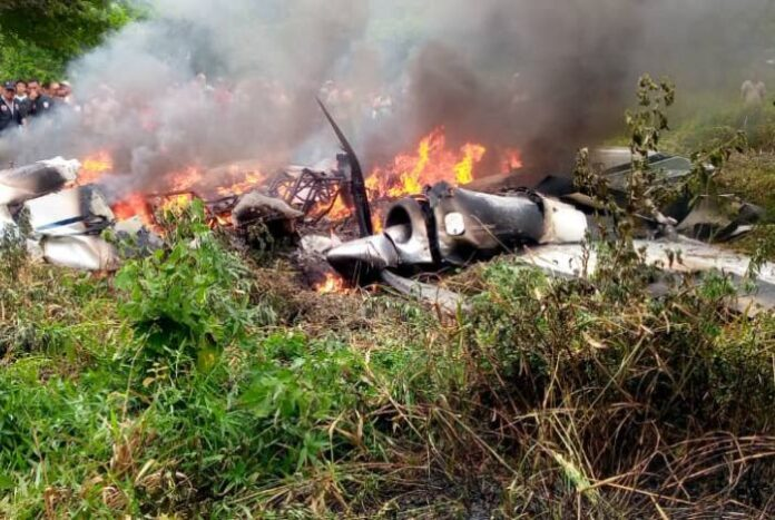 2 personas fallecieron en accidente aéreo en Yaracuy la tarde de este miércoles 24 de agosto