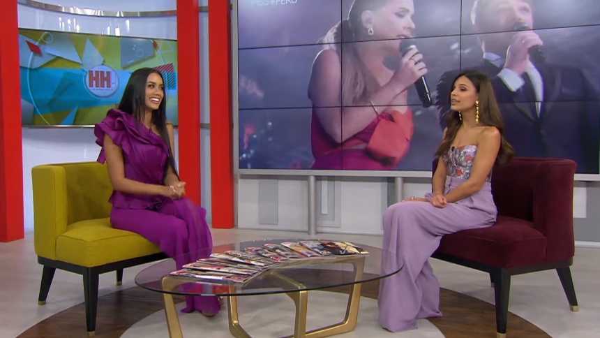 El súper desliz de Miss Perú en medio de una entrevista que se volvió viral en las redes, la presentadora la corrigió