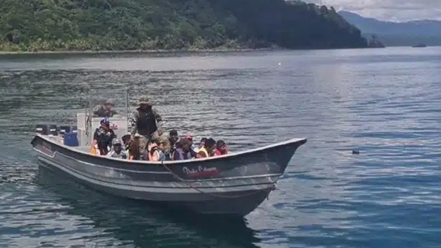 Panamá intercepta embarcación con 46 venezolanos, los traficantes los abandonaron para huir de las autoridades
