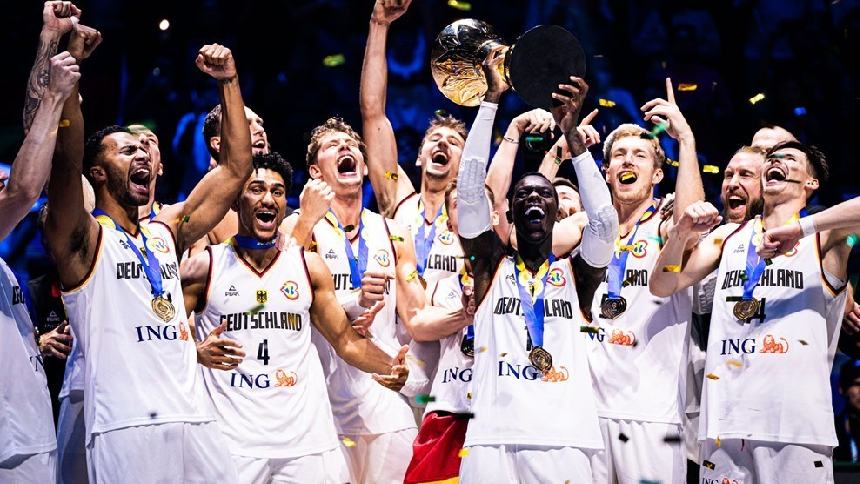Alemania ganó por primera vez el título mundial de baloncesto