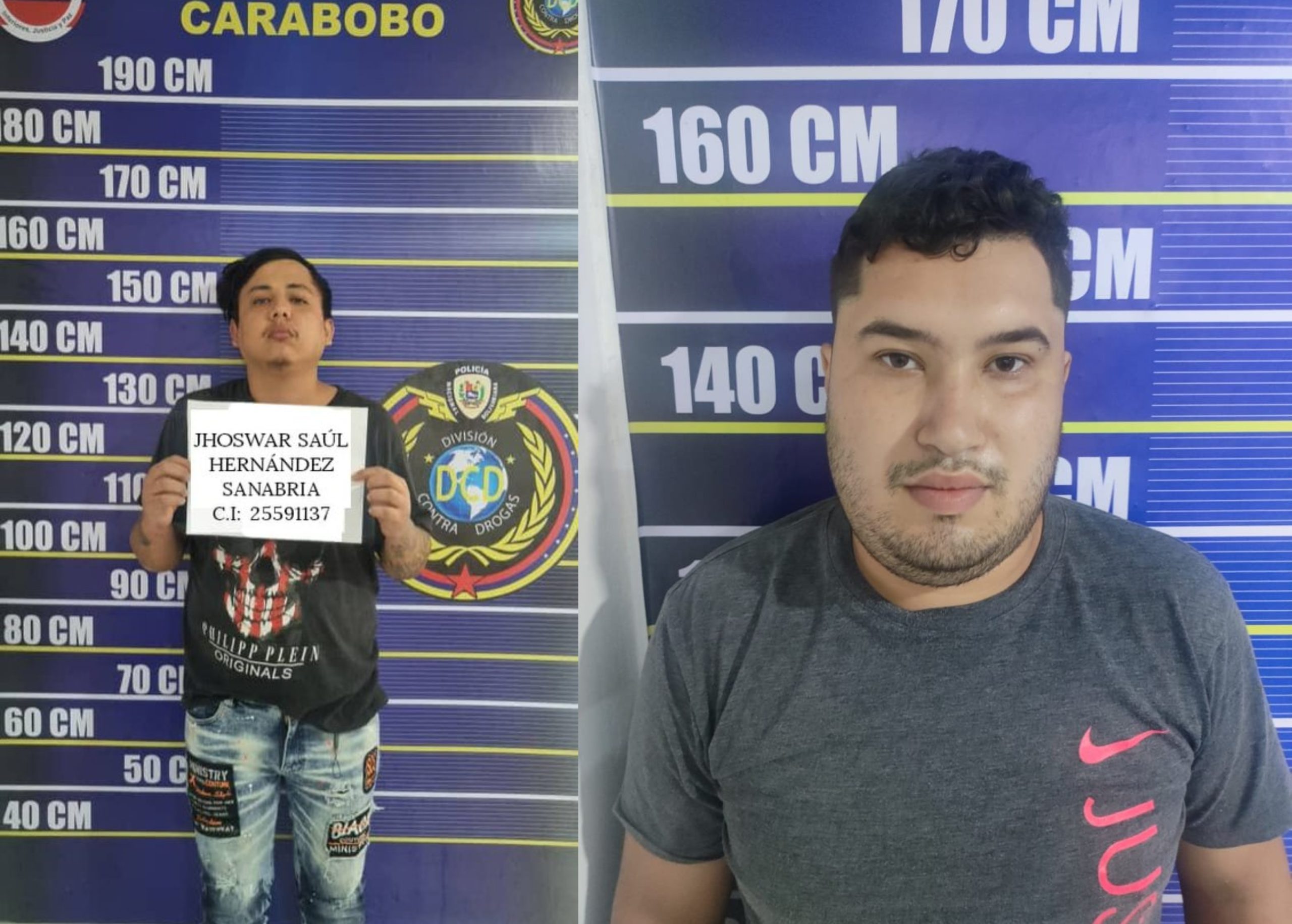 Detenidos dos cabecillas de la Compañía Aragua que se escondían en el penal de Tocorón