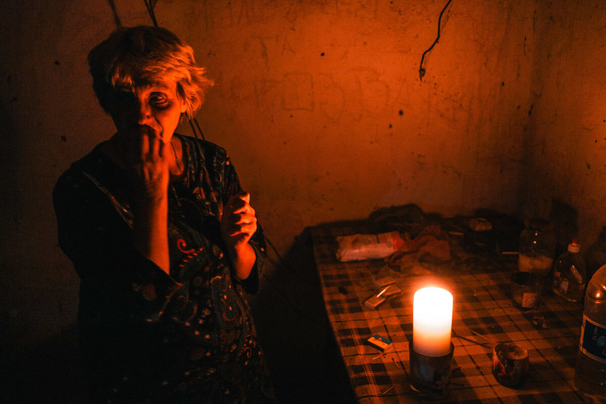 En los sótanos de la contraofensiva ucraniana
