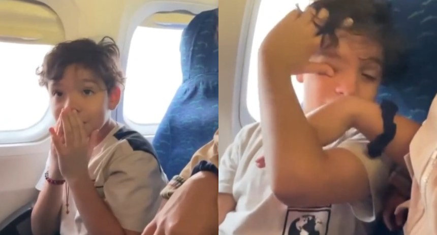 Un niño de 10 años emigró siendo niño y esta fue su emotiva reacción al realizar un viaje sorpresa a Venezuela