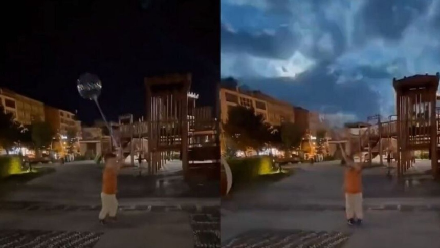 Vídeos de la caída de un meteoro que iluminó el cielo nocturno