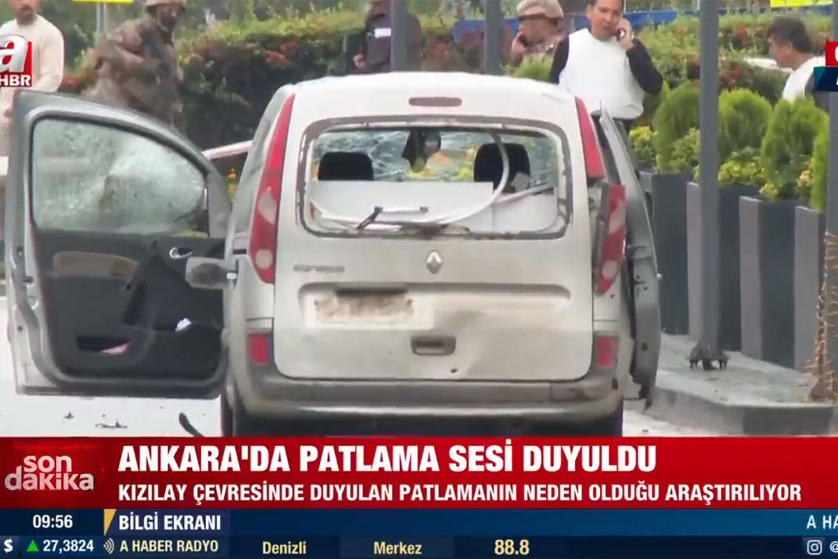 'Ataque terrorista' en el corazón de Ankara: fuerte explosión y disparos cerca del Parlamento de Turquía
