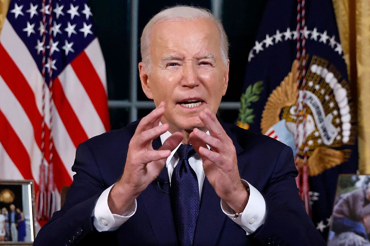 Biden pide al Congreso que apruebe "urgentemente" la ayuda a Ucrania e Israel y acusa a Hams y Rusia de querer "aniquilar" las democracias