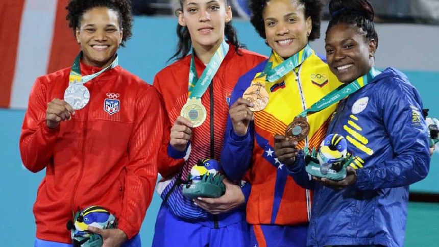 El judoca Elvismar Rodríguez ganó bronce en Juegos Panamericanos