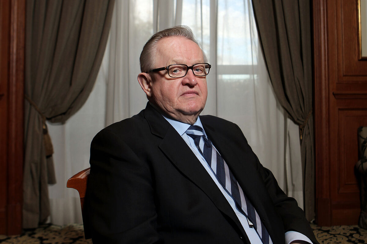 Muere el ex presidente finlandés y premio Nobel de la Paz Martti Ahtisaari a los 86 años