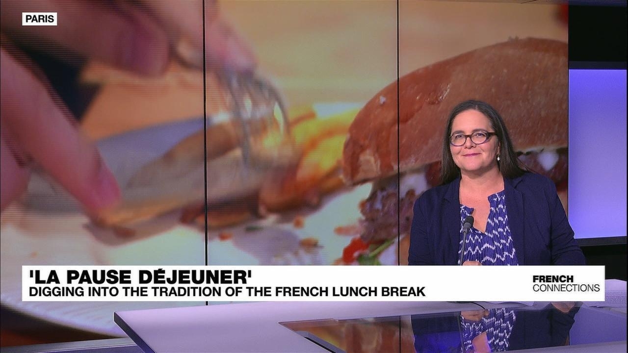 Sumérgete en la pausa del almuerzo francés