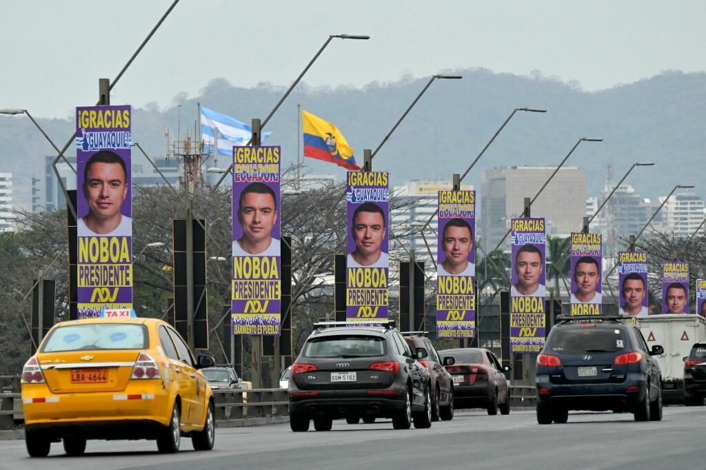 Venezolanos en Ecuador han apostado por Daniel Noboa de cara a las urnas de mañana