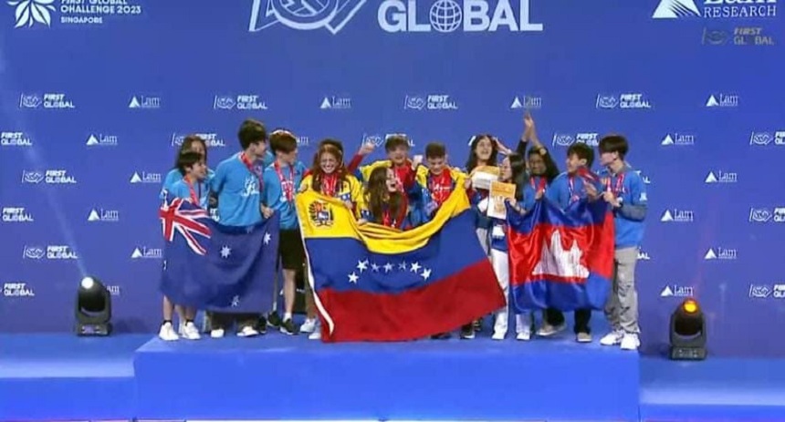 Venezuela ganó el Mundial de Robótica y fue una celebración épica