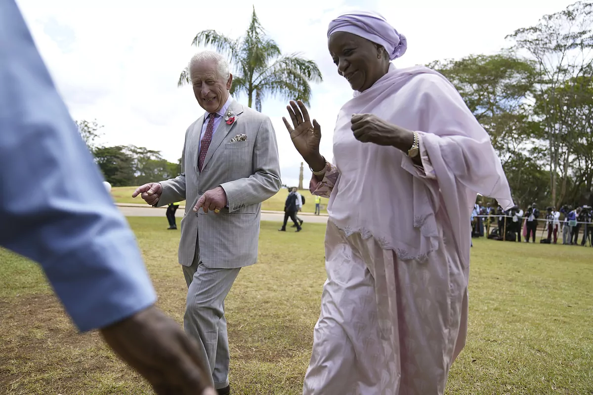El rey Carlos III expresa su pesar por la "violencia injustificada" del Imperio Británico en Kenia