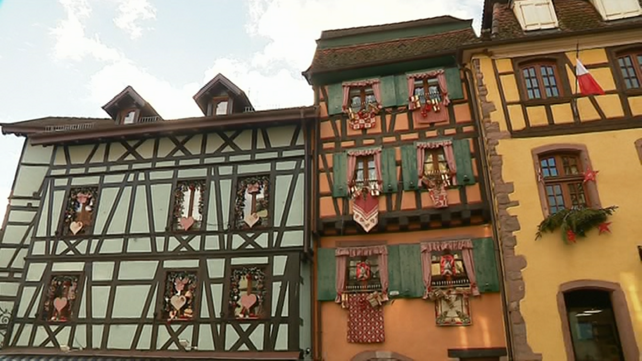 Las casas tradicionales de la región de Alsacia cobran nueva vida