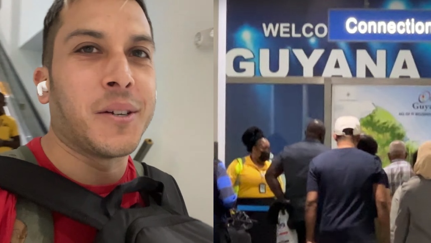 YouTuber Alex Tienda fue detenido en Guyana mientras hacía un documental sobre el Esequibo