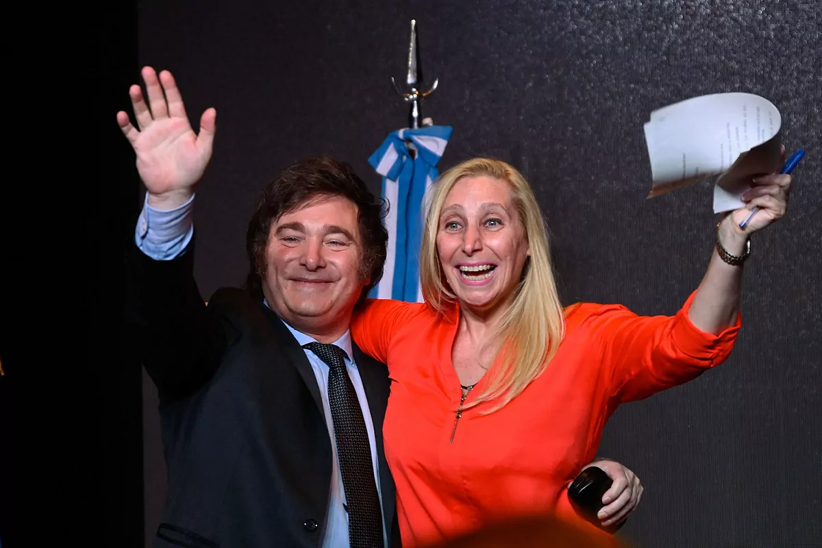 ¿Quiénes son las mujeres que rodean a Milei, la próxima presidenta argentina?