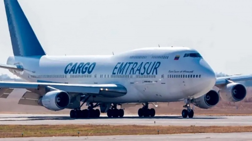 Chavismo exige a Argentina "devolver inmediatamente" el avión de Emtrasur