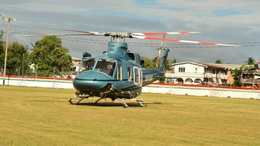 Helicóptero guyanés desaparecido en Esequibo; cinco tripulantes muertos