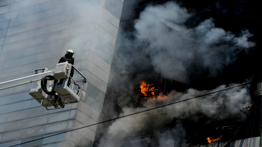 La única víctima del voraz incendio del 12 de diciembre en un edificio cercano al ministerio en Buenos Aires fue un venezolano.