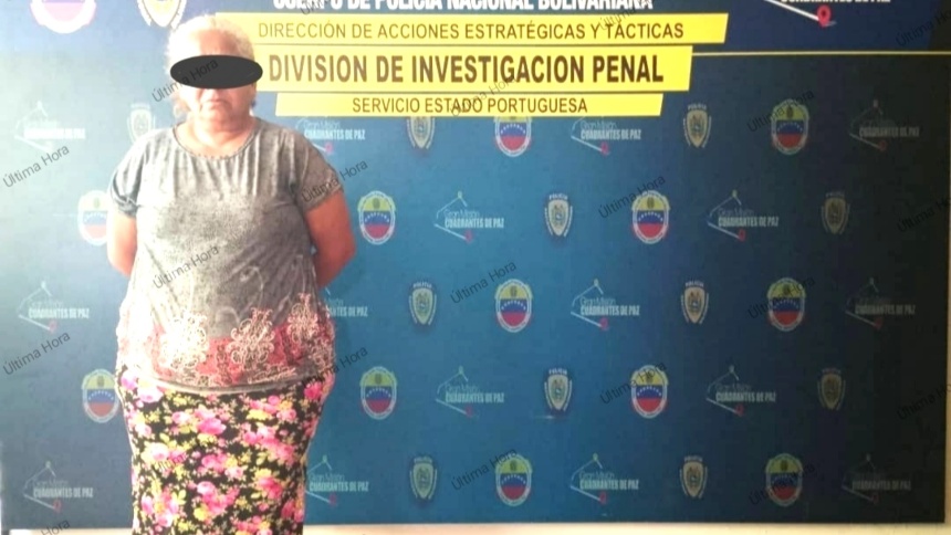 Abuela depravada arrestada, permitió que su marido abusara de su nieta de 11 años en Portuguesa