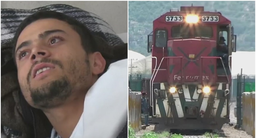 El migrante venezolano que perdió ambas piernas al intentar escalar "La Bestia" regresará al país