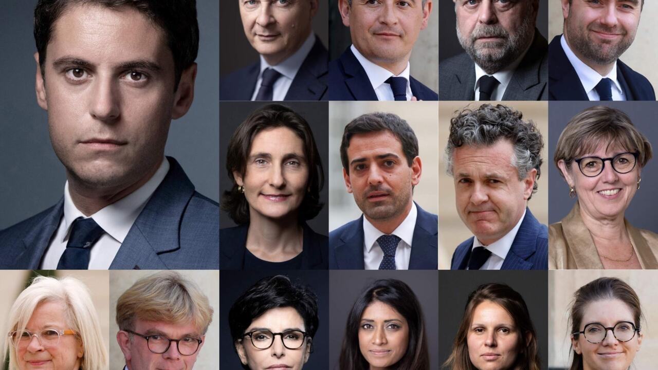 El nuevo gabinete del primer ministro francés Attal conserva a ministros clave de Defensa e Interior