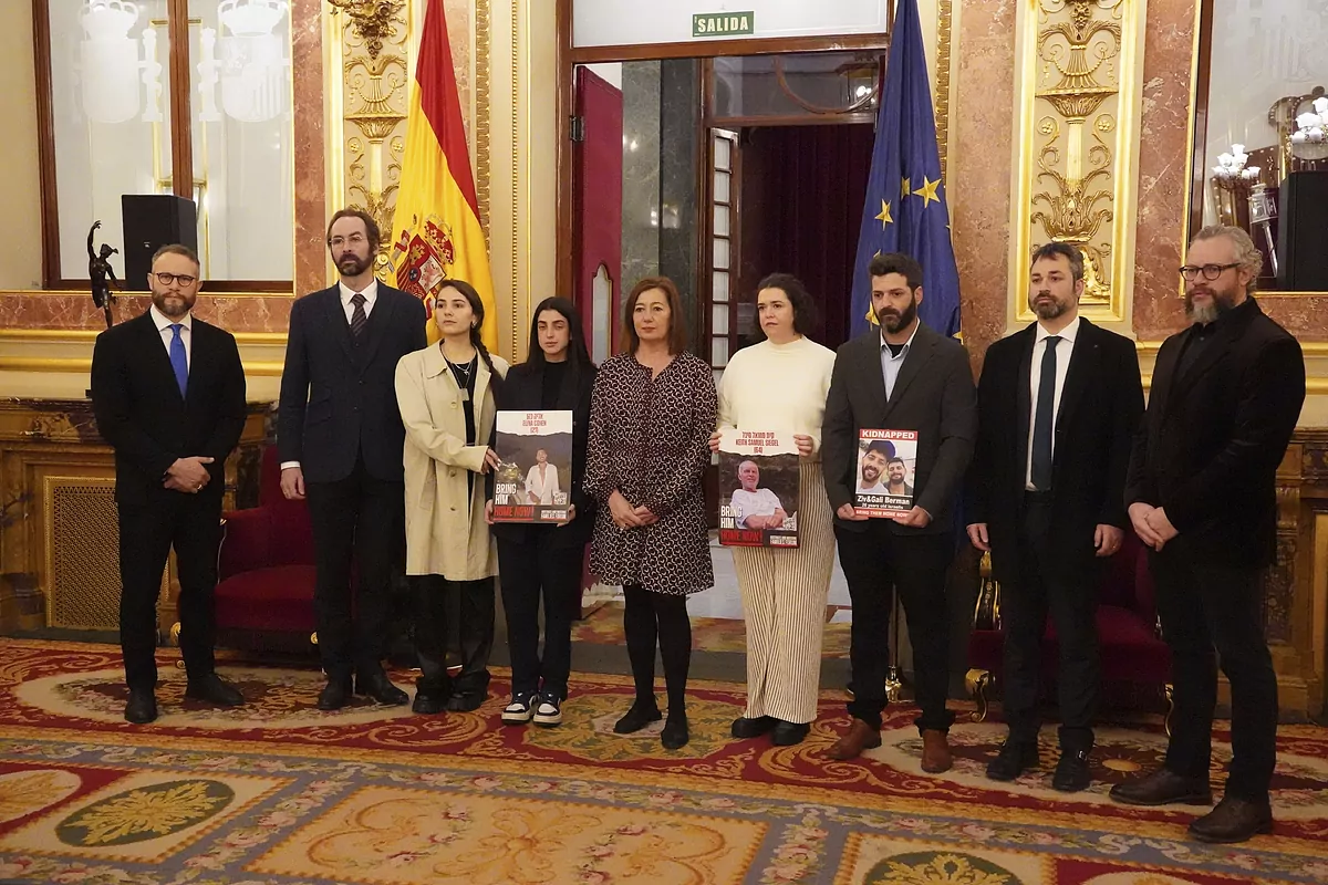 Familiares de rehenes israelíes de visita en España: 'Le piden a Netanyahu que los traiga a casa'