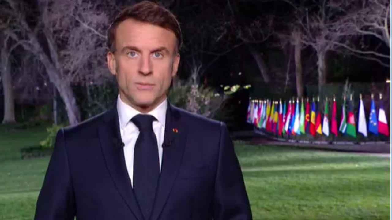 Macron dice en su discurso de Nochevieja que 2024 será "un año de determinación" para Francia