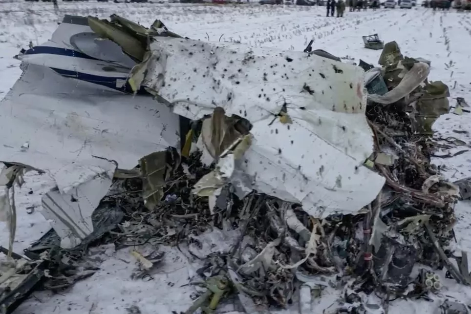 Putin asegura que Ucrania derribó el avión militar ruso, a propósito o por error, pero "es obvio que lo hicieron"