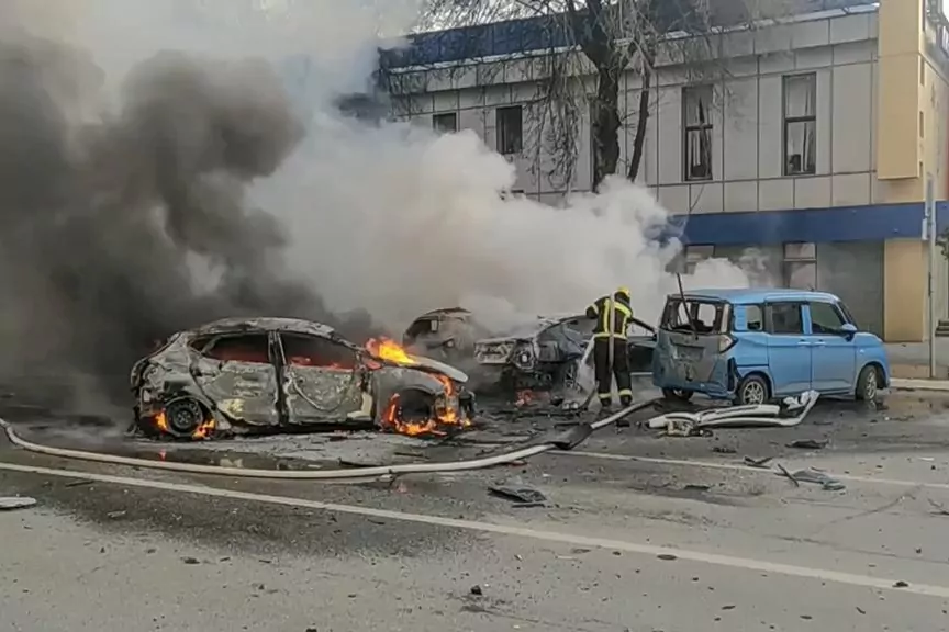 Rusia evacuó a cientos de residentes de la ciudad fronteriza de Belgorod debido al bombardeo ucraniano.