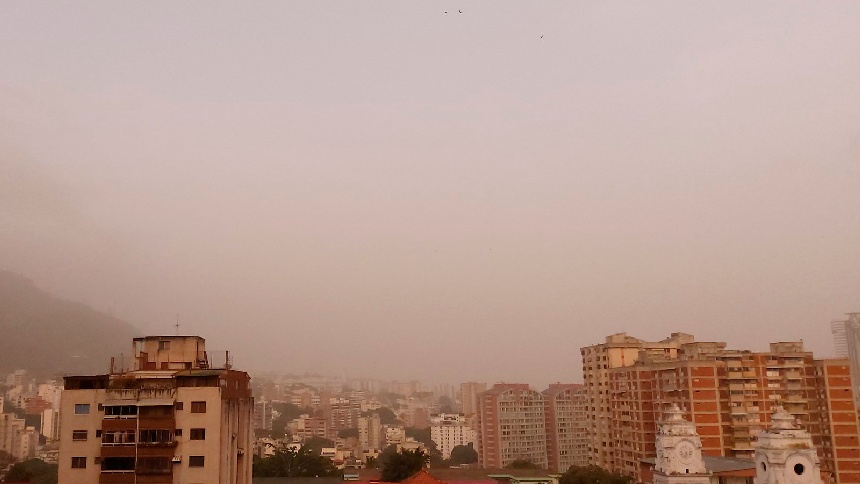 El polvo del Sahara llega al país el 20 de febrero y permanecerá al menos 96 horas