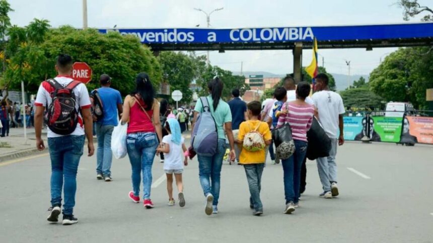 La diáspora venezolana en Colombia disminuyó en 2023
