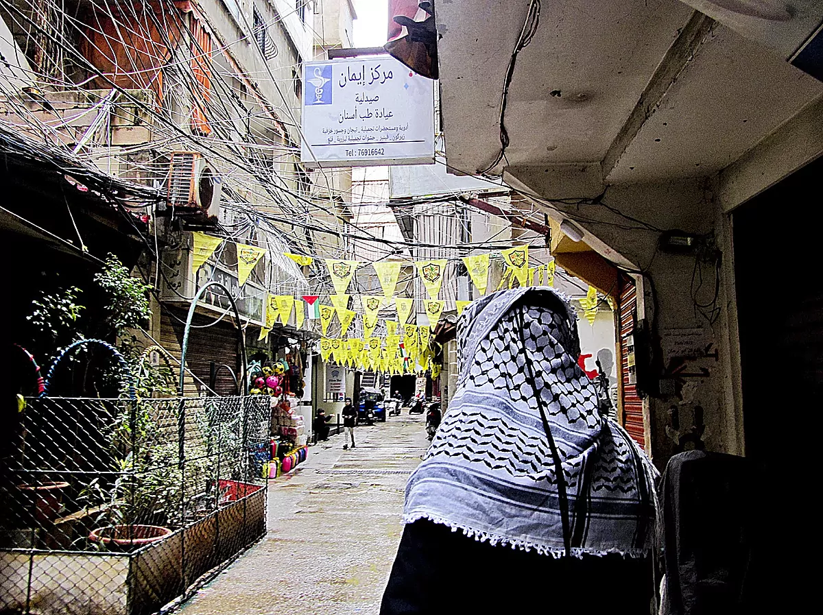 Los palestinos de Chatila, entre la "devastación" de Gaza y el anhelo de regresar a su tierra