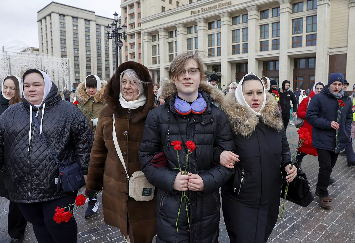 Más de 20 personas detenidas en Moscú en una concentración de esposas de reclutas