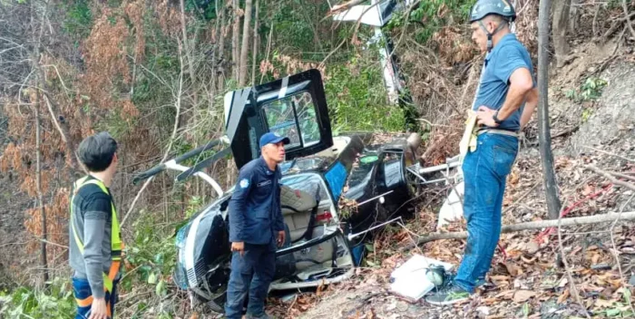 Un helicóptero de Corpoelec se estrelló en la sierra de Mérida
