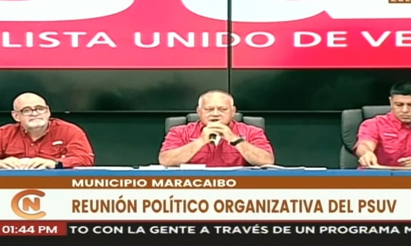 Diosdado Cabello reconoce crisis de servicios en el Zulia