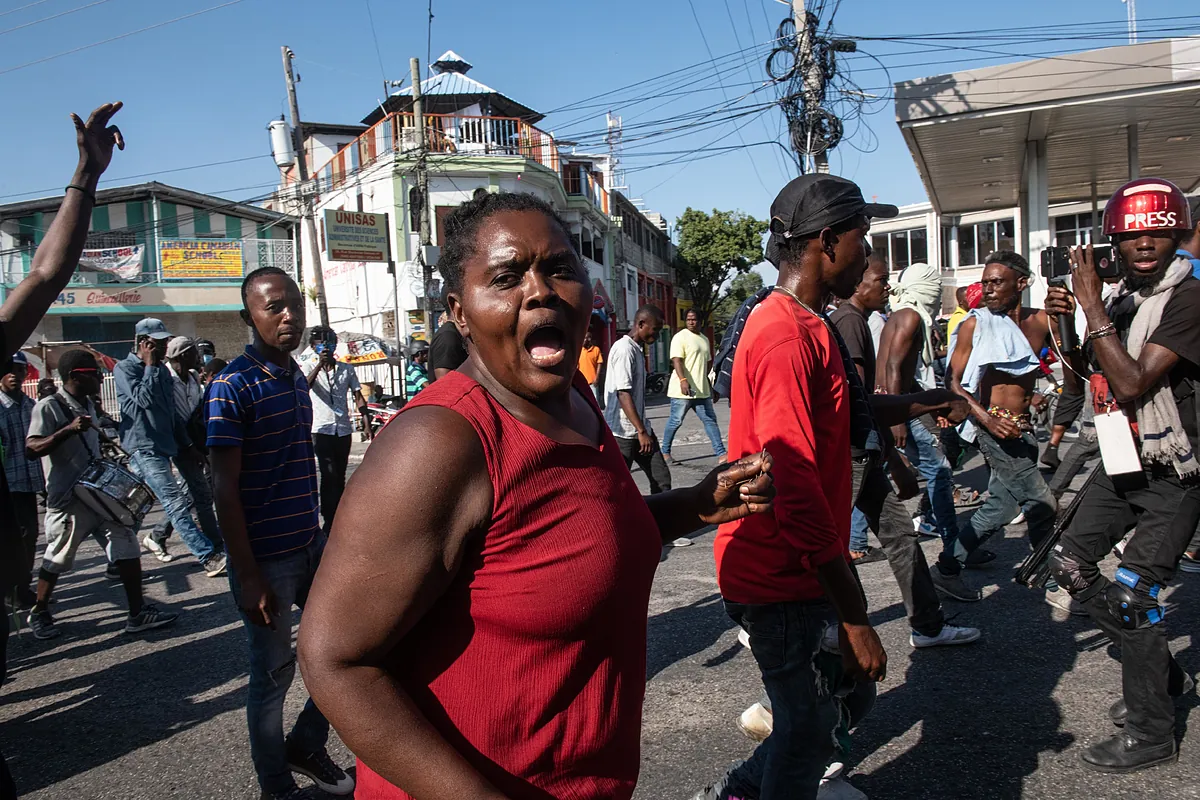 Intenso tiroteo en los alrededores del Palacio Nacional en la capital de Haití