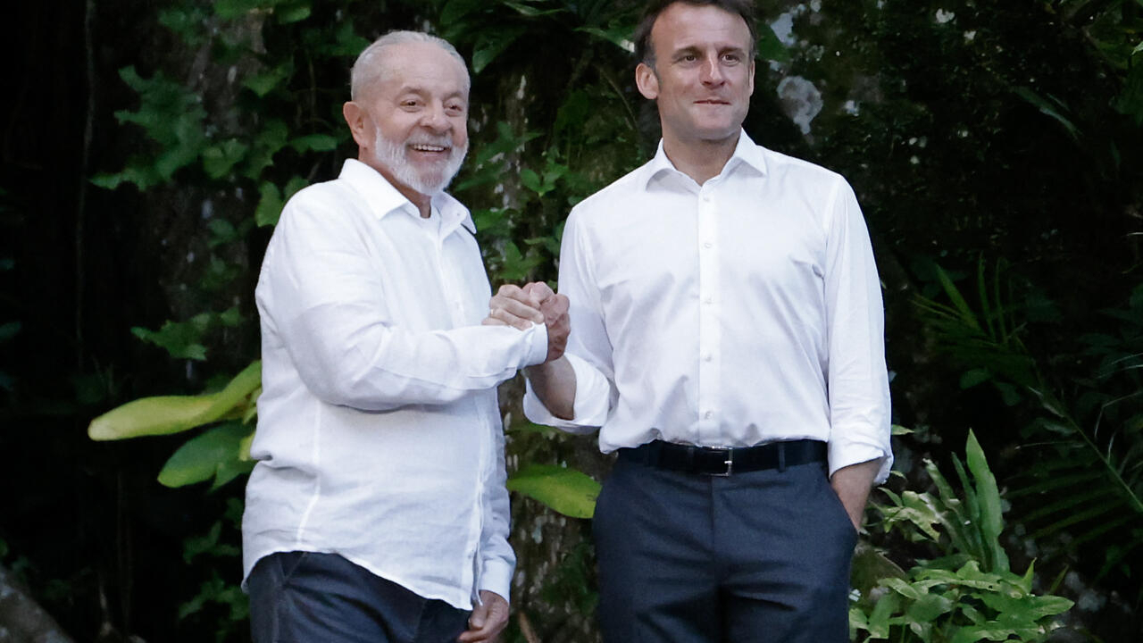 Macron y Lula anuncian un plan de inversiones de mil millones de euros para la Amazonia