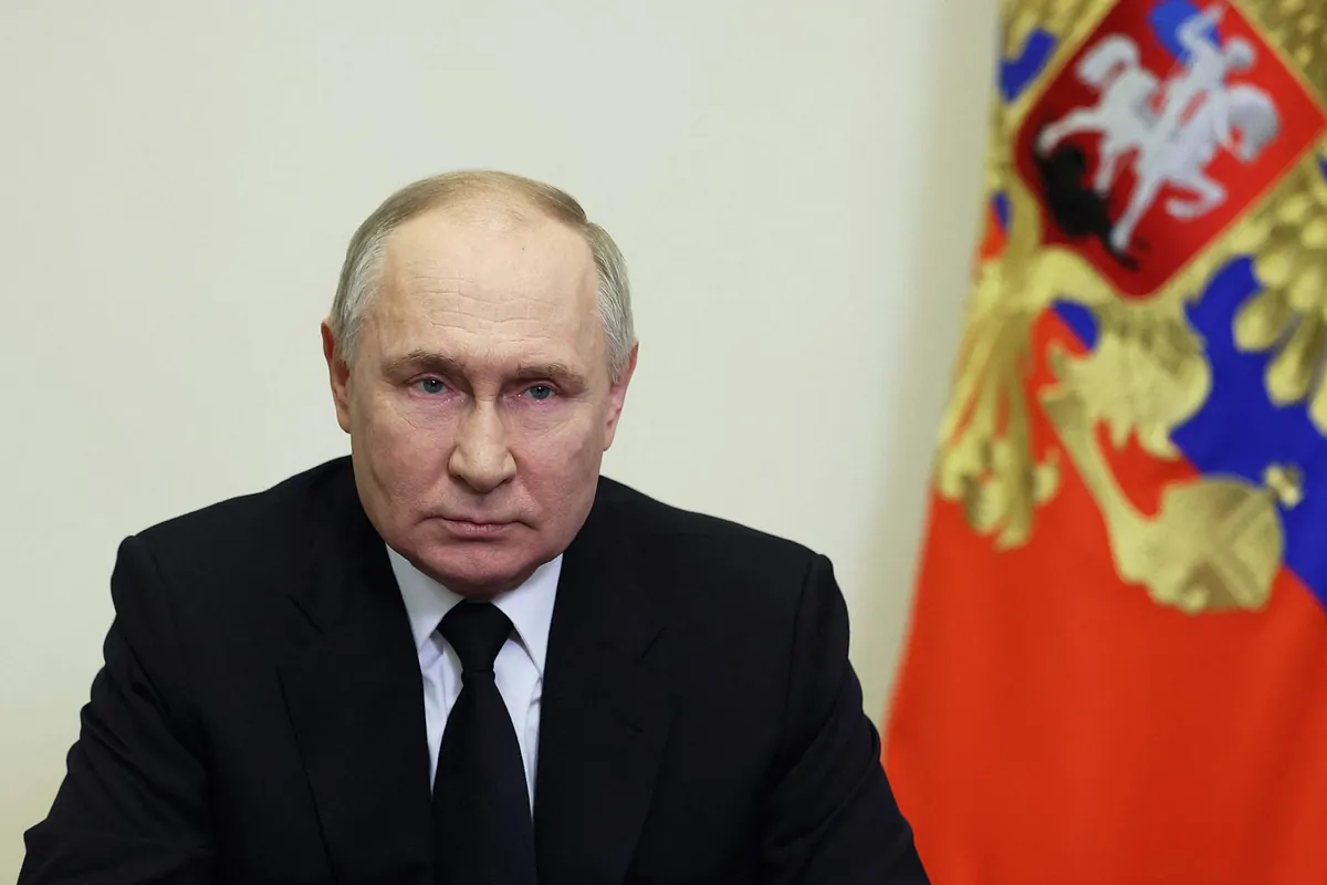 Putin admite que el atentado en Moscú fue obra de "islamistas radicales" e insiste en la conexión con Ucrania