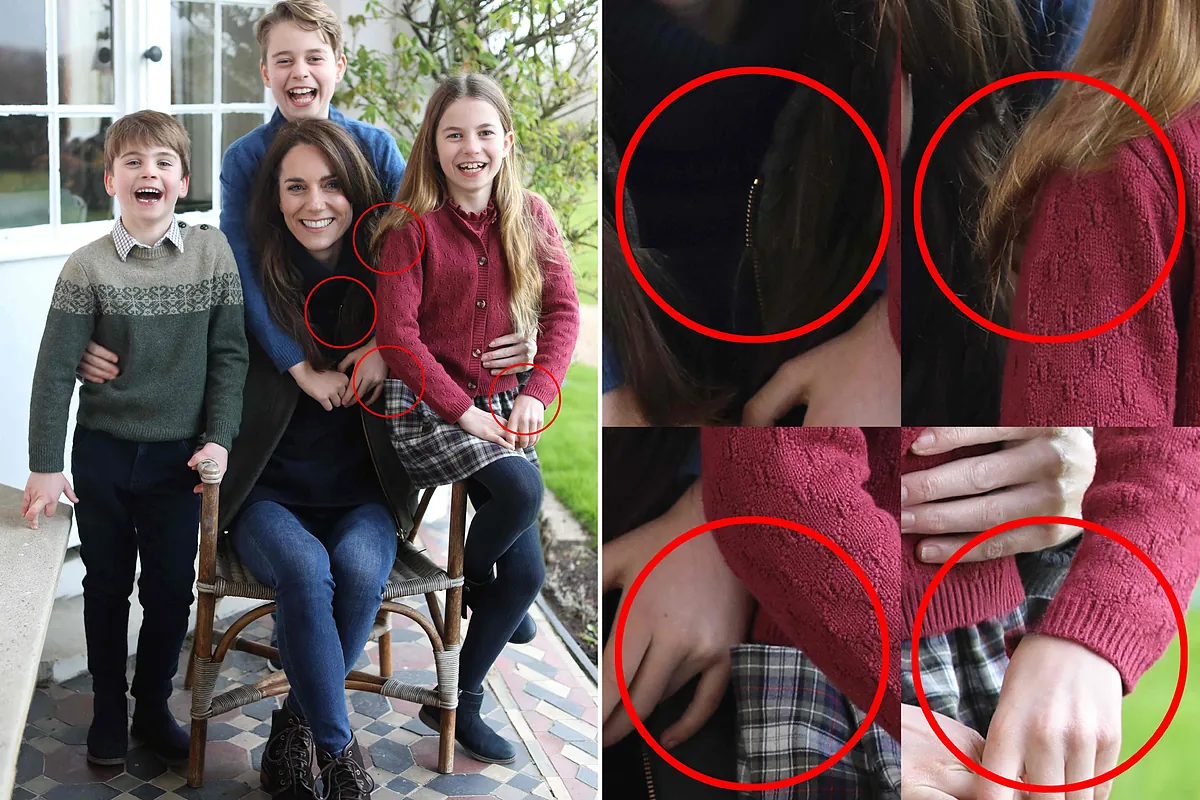 Todo está mal en la foto manipulada de Kate Middleton