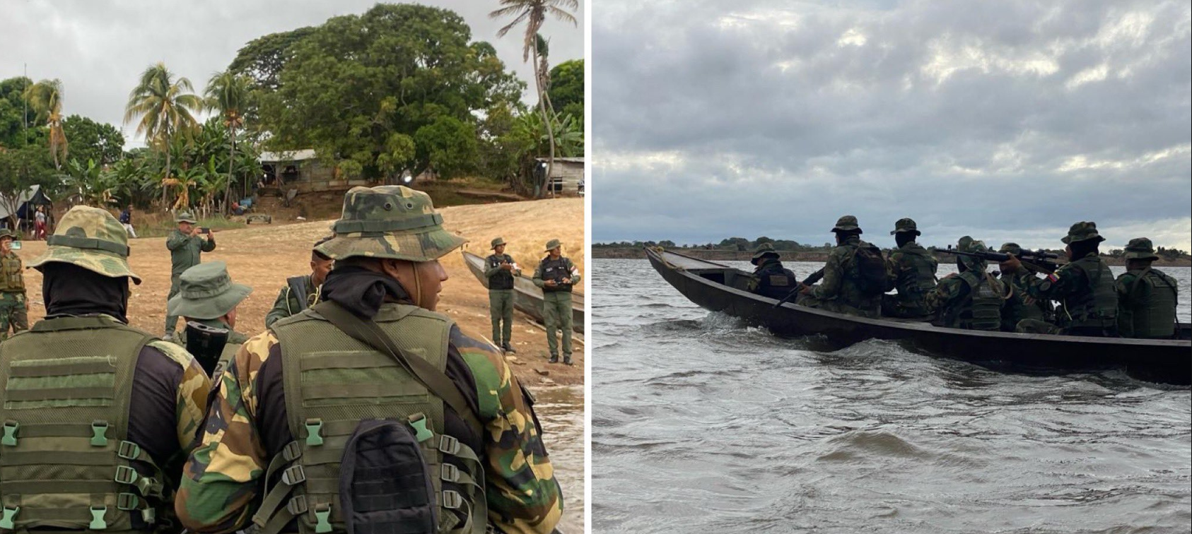 Un operativo militar detiene a 9 personas por realizar actividades mineras ilegales en la región amazónica