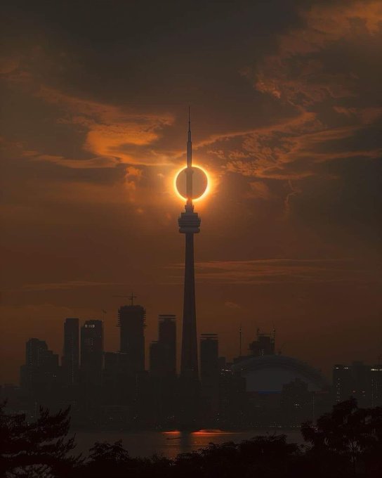 El eclipse solar total se vio durante varios minutos